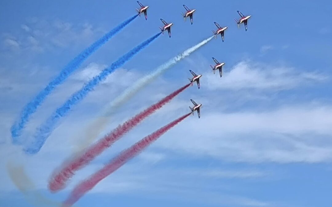 Mercredi dernier, la magie de la Patrouille de France a encore opéré