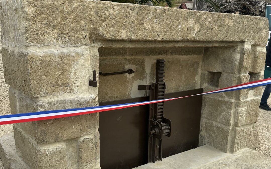 Inauguration de la martellière Alain Brieugne à Eyguières !